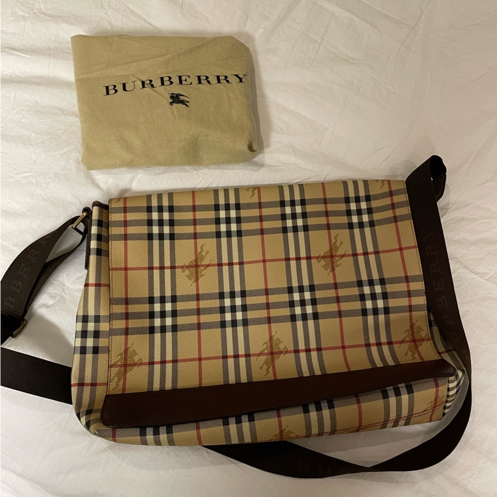 Burberry Vintage Check Messenger Bag